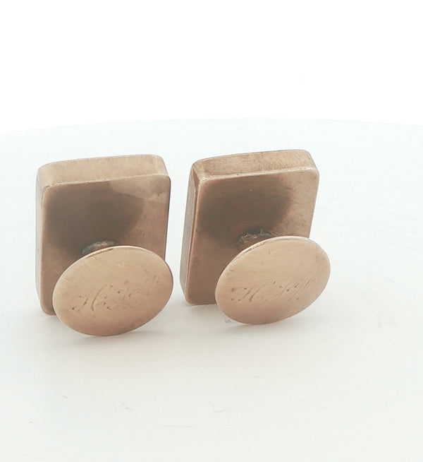 Black Onyx Soldier Cuff Links