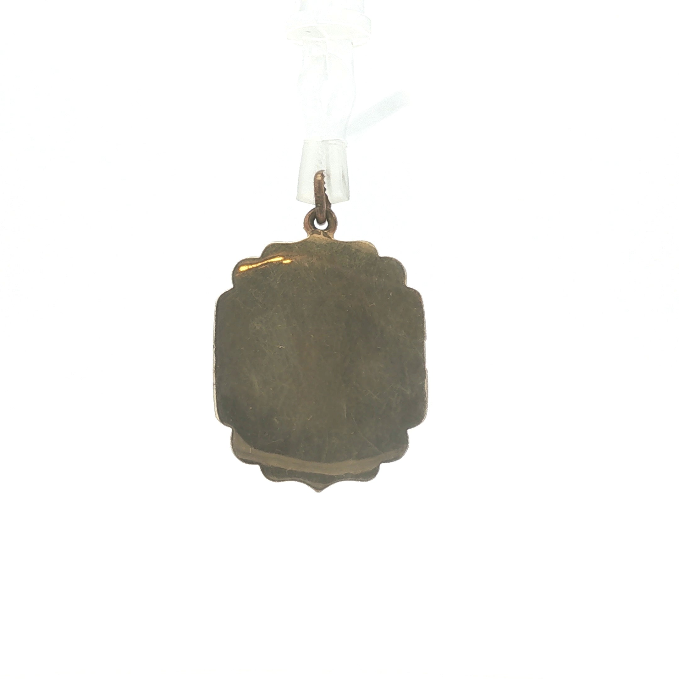 Antique 10K Gold Tintype Locket