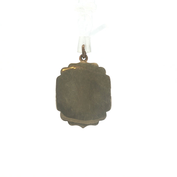 Antique 10K Gold Tintype Locket