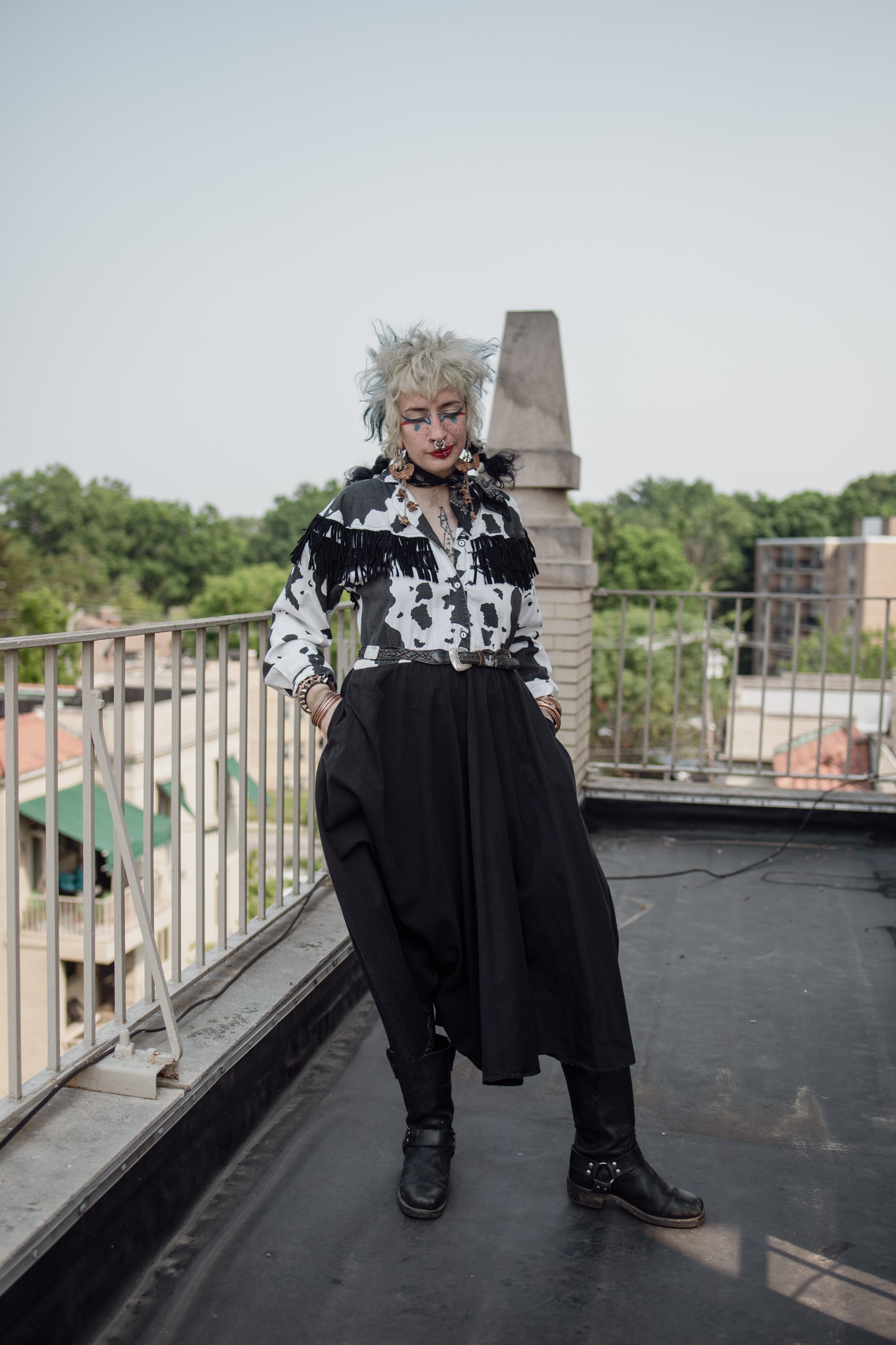 Vintage Cowpunk Dress