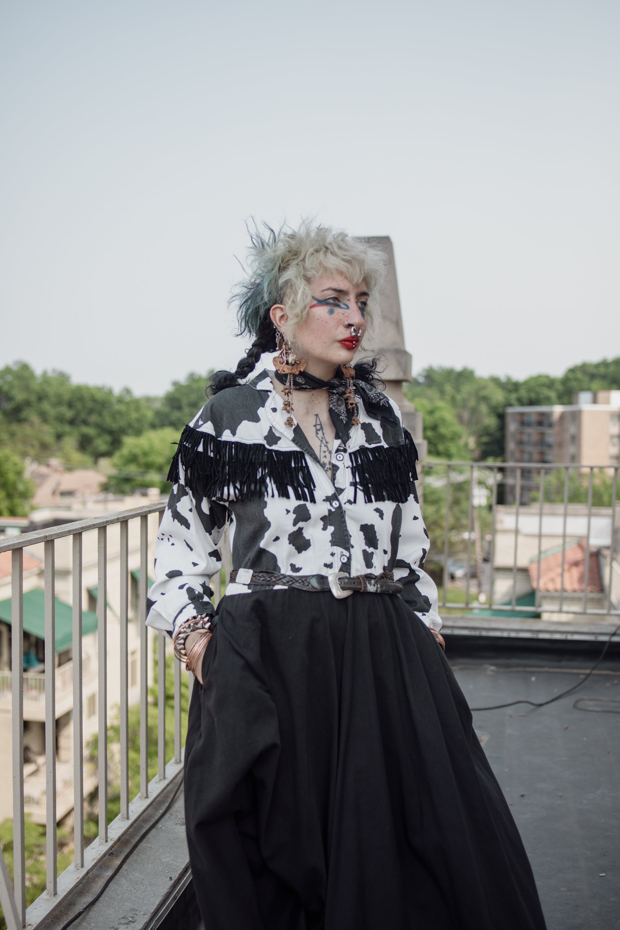 Vintage Cowpunk Dress