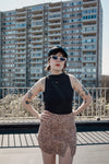 Black Upcycled Tank