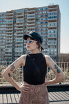 Black Upcycled Tank