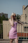 Goth Barbie Patent Leather Dress