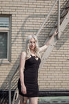 O Ring Little Black Dress