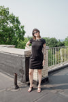 Black Beaded Cocktail Dress