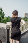 Black Beaded Cocktail Dress