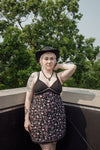Vintage Floral Slip Dress
