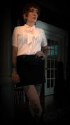 Gray Mini Skirt