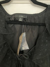 Black Lace Romantic Goth Blouse