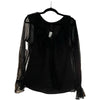 Black Lace Romantic Goth Blouse