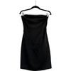 Black Strapless Mini Dress