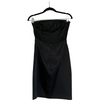 Black Strapless Mini Dress