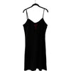 Sister of Mercy Black and Maroon Slip Dress