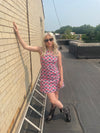 Geometric Mini Dress