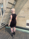 Vintage Black Mod Dress