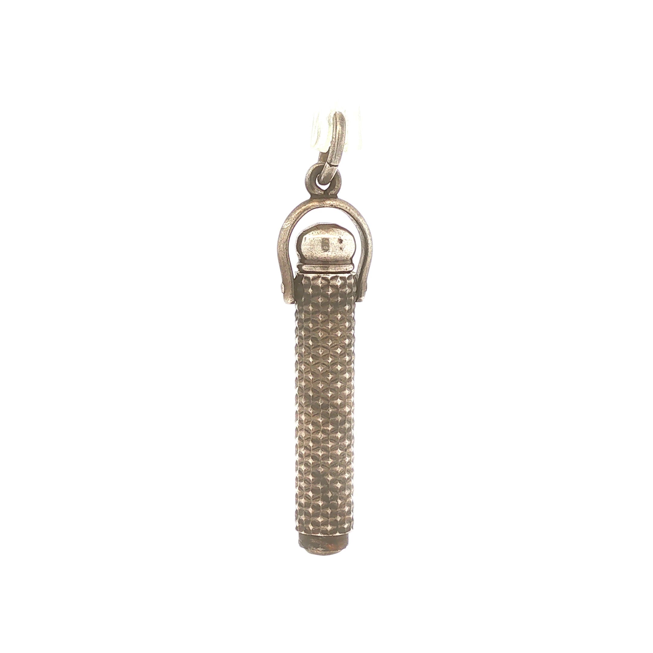 Antique Sterling Pencil Pendant