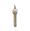 Antique Sterling Pencil Pendant