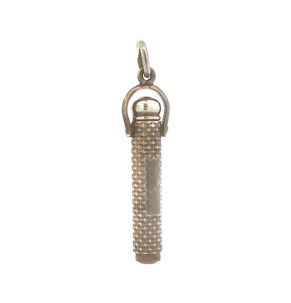 Antique Sterling Pencil Pendant