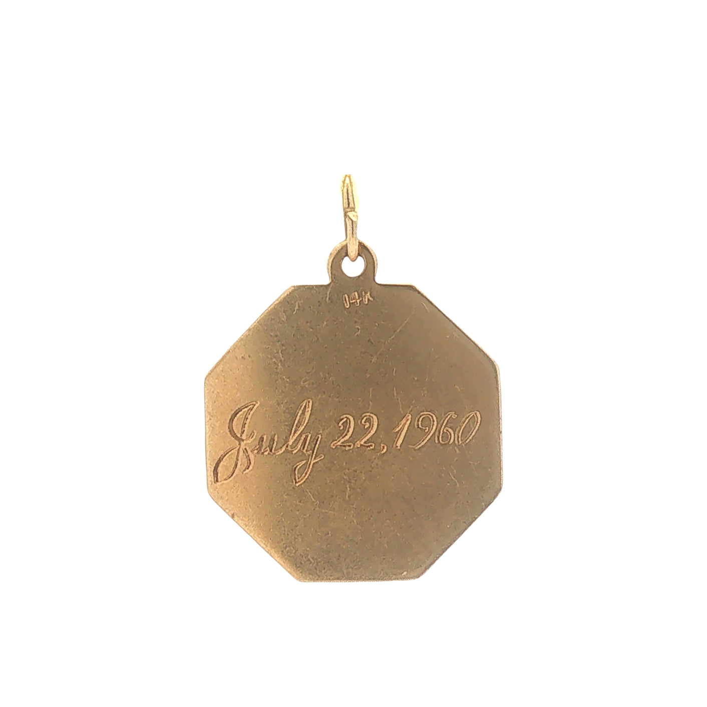 I'll Never Stop Loving You Stop Sign Charm