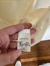 Cream Dagger Slip Dress