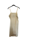 Cream Dagger Slip Dress
