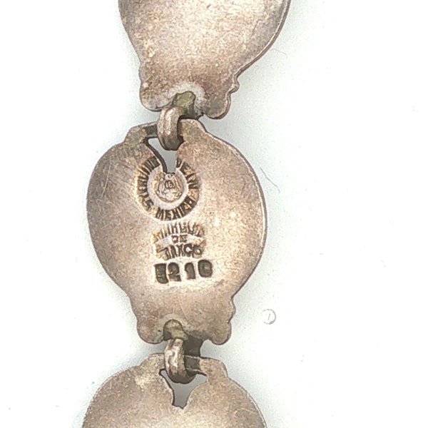 Taxco Sterling Amethyst Bracelet