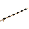 Gold Filled Onyx Link Bracelet