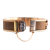 Gold Filled Bangle with Flowers