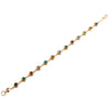 Gold Evil Eye Link Bracelet