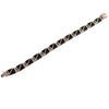 Silver Onyx Link Bracelet
