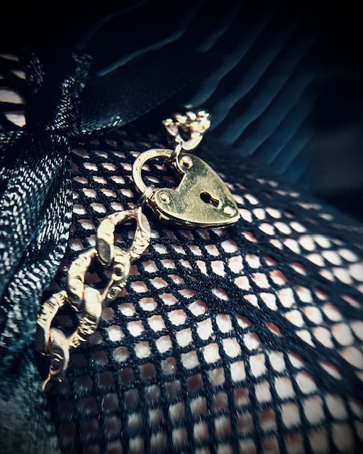 Gold Filled Heart Lock Bracelet