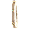 Goldette Victorian Revival Mesh Slide Bracelet