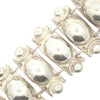 Mexican Silver Bubble Link Bracelet