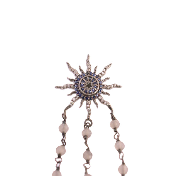 Starburst Fringe Earrings