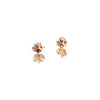 Diamond Buttercup Stud Earrings