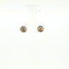 Black Sapphire Stud Earrings