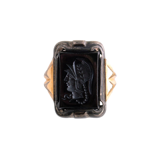 Vintage Sterling Intaglio Ring