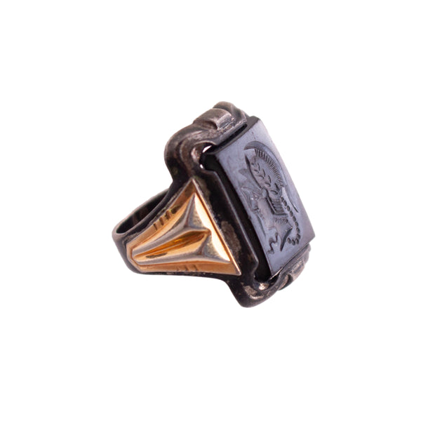 Vintage Sterling Intaglio Ring