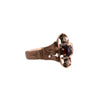 Victorian Garnet and Pearl Ring