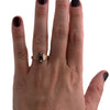 Victorian Garnet and Pearl Ring