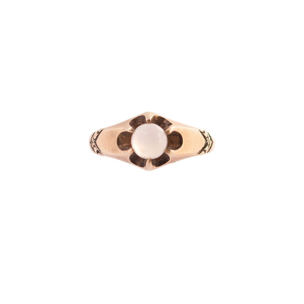 Victorian 14K Gold Moonstone Ring