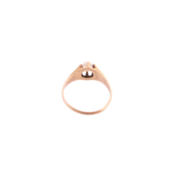 Victorian 14K Gold Moonstone Ring