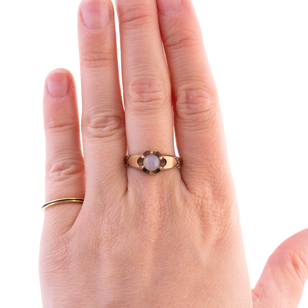Victorian 14K Gold Moonstone Ring