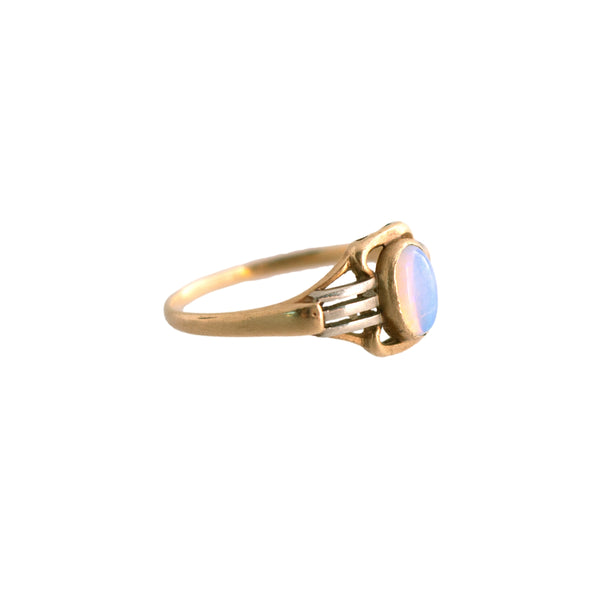 Vintage Two Tone Opal Ring