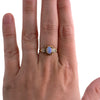 Vintage Two Tone Opal Ring