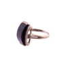 10K White Gold Deco Onyx Ring