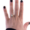 10K Gold Pearl Cluster Ring