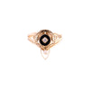 Upcycled Onyx Stick Pin Ring