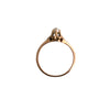 14K Gold Pearl Buttercup Set Ring